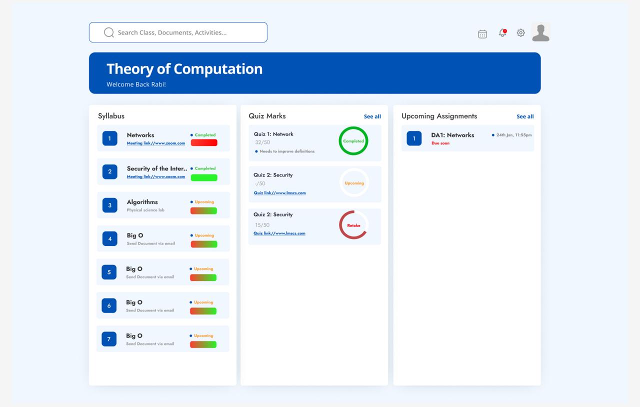 Education Dashboard